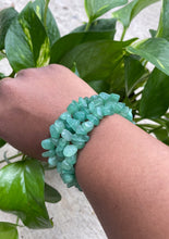 Load image into Gallery viewer, Amazonite Chip Bracelet
