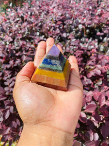 Chakra Crystal Pyramid