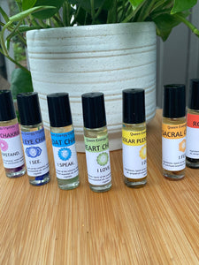 Unblock & Balance Crystal Infused Essential Oils