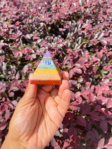 Chakra Crystal Pyramid